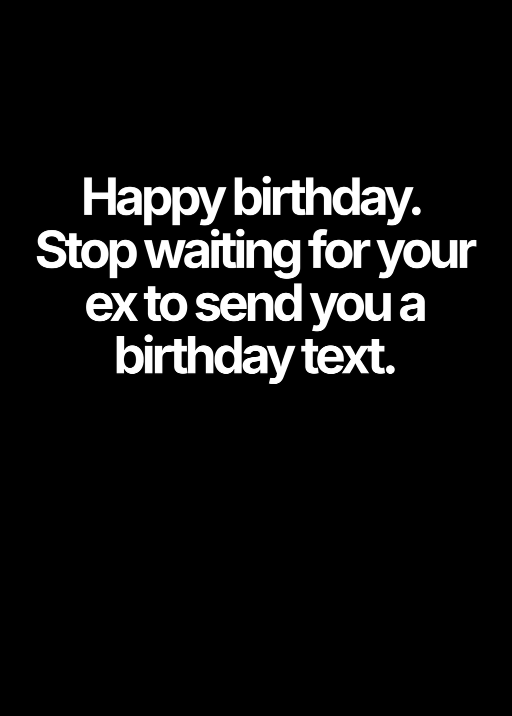 Ex Bday Text