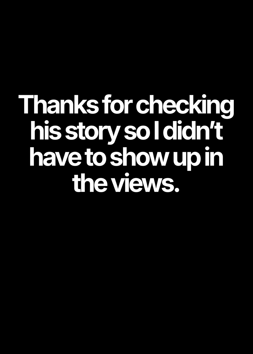 Checking the story